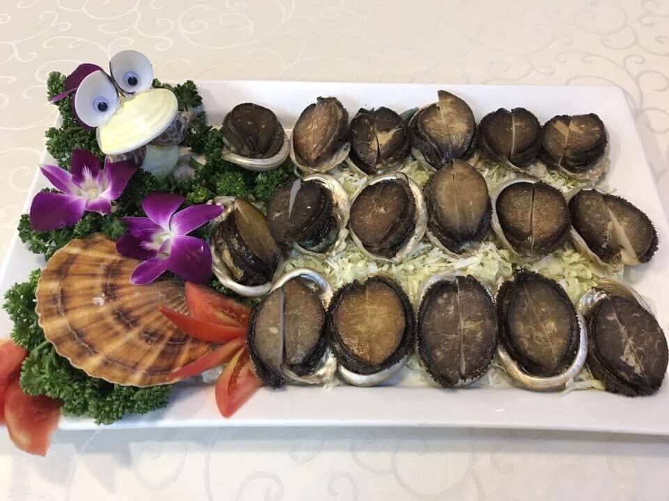 正福伯活海鮮餐廳 活鮑魚拼盤